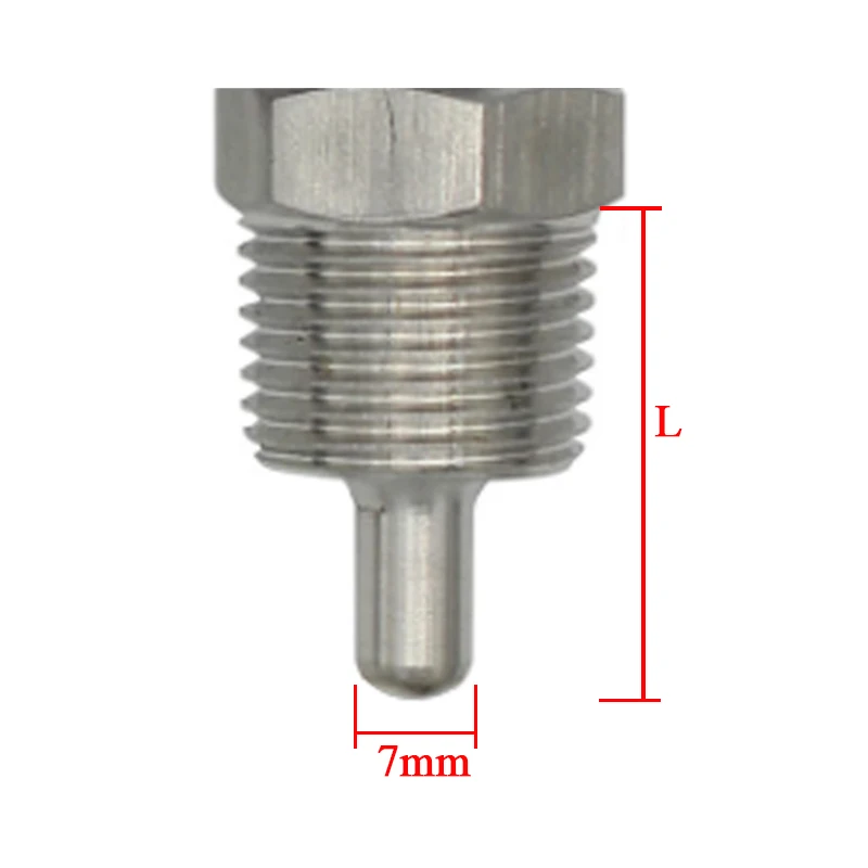 100PS DS18B20 Temperature Sensor G1/2