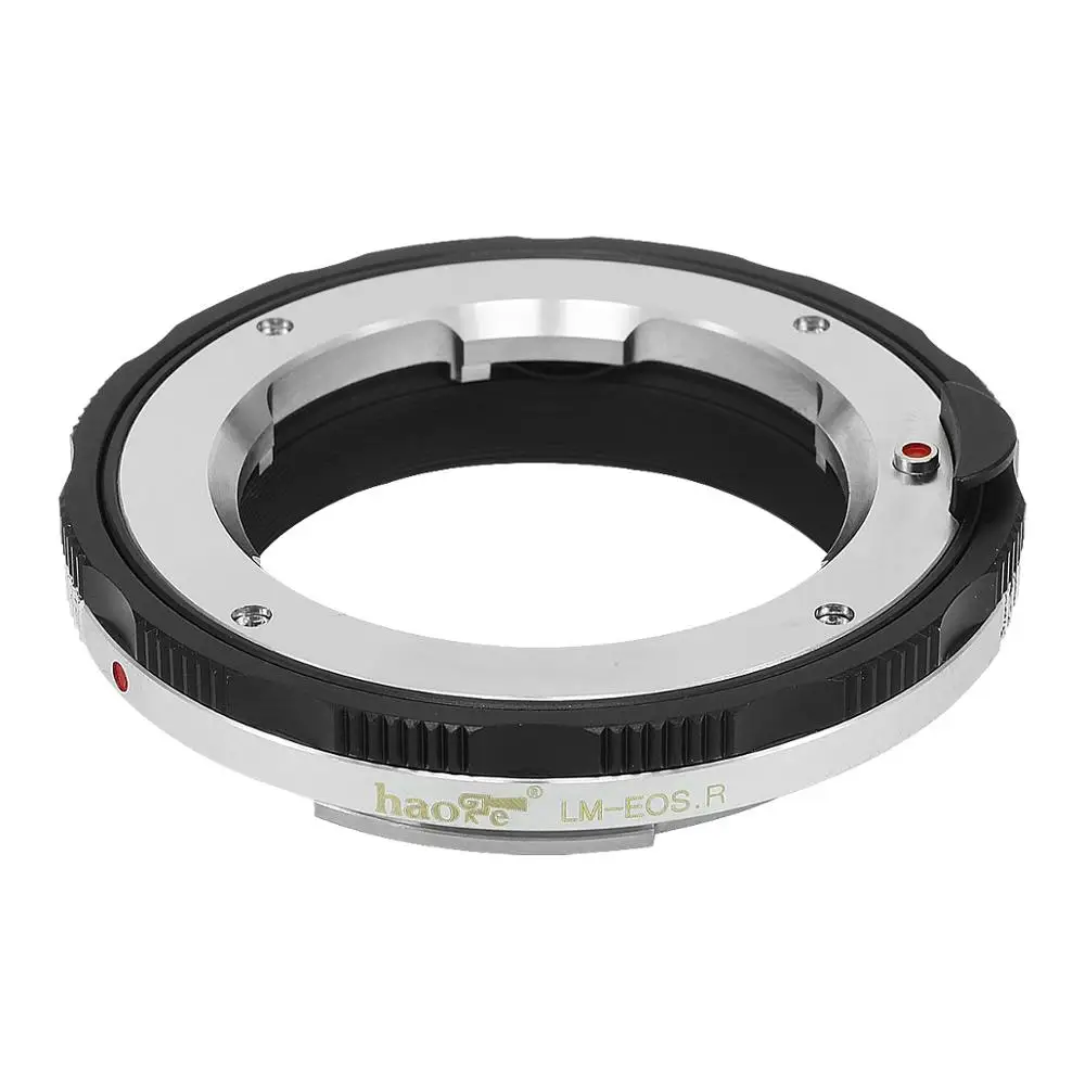 Haoge Manual Macro Close Focus Lens Mount Adapter for Leica M LM, Zeiss ZM, Voigtlander VM Lens to Canon RF Mount Camera