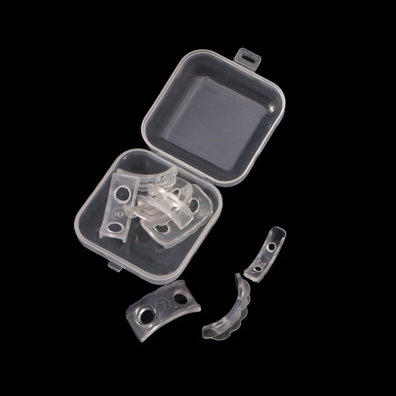 8 Sizes Silicone Invisible Clear Ring Size Adjuster Resizer Loose Rings Reducer Ring Sizer Fit Any Rings Jewelry Tools