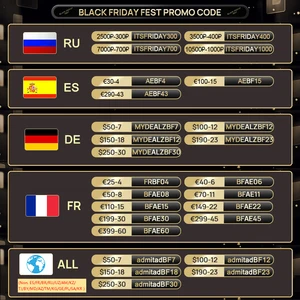 Schwarzer Freitag !!!! Werbecodes verfügbar verfügbar. Fügen Sie Ihre Favoriten in Ihren Warenkorb hinzu! Hauptverkaufscode Aliexpress - №3