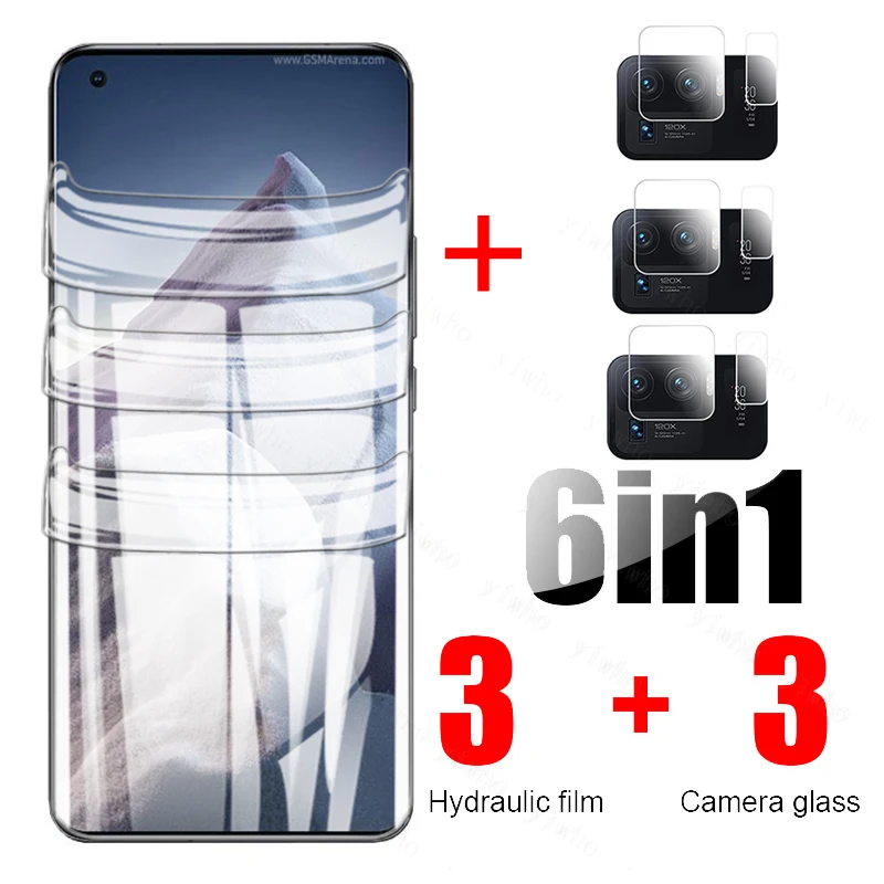 Hydrogel Film On Xiomi Mi11 Ultra Screen Protector Not Glass for Xiaomi Mi 11 Ultra 11Ultra Mi11Ultra Xiaomi11 5G Camera Glass