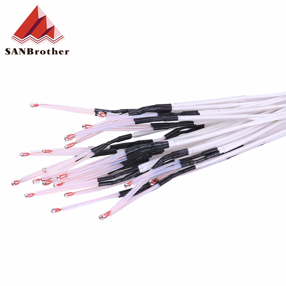 Термисторы для 3D-принтера Reprap NTC 100, 3950 K ohm, 5 шт.