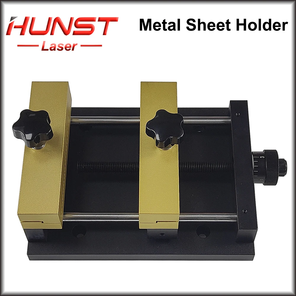 Hunst Laser Marking Machine Metal Sheet Holder Attachment Fixed Bracket Metal Fixture for Fiber Laser Machine Cutting Tools