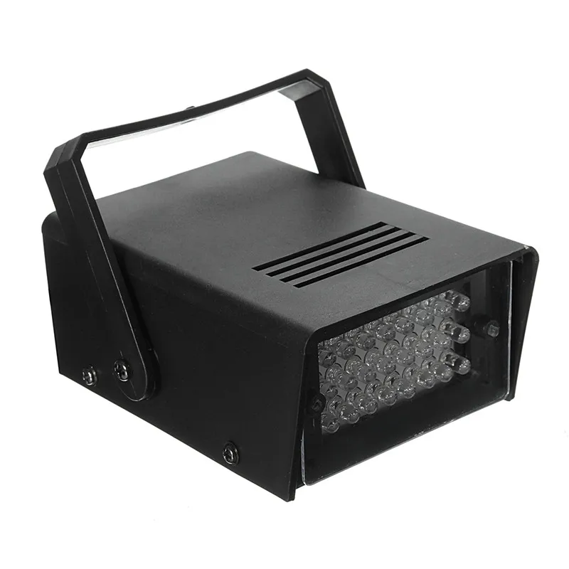 3W 24LED Stage Lights Projector DJ Strobe Lights Disco Party Club KTV Stroboscope Stage Lighting Effects EU Plug AC220V