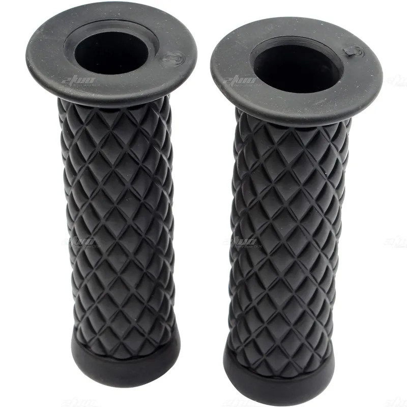 1Pair Motorcycle ATV Moped Universal Handle anti slip rubber handle rod end handle for Yamaha Suzuki Honda Kawaski Halley Bmw