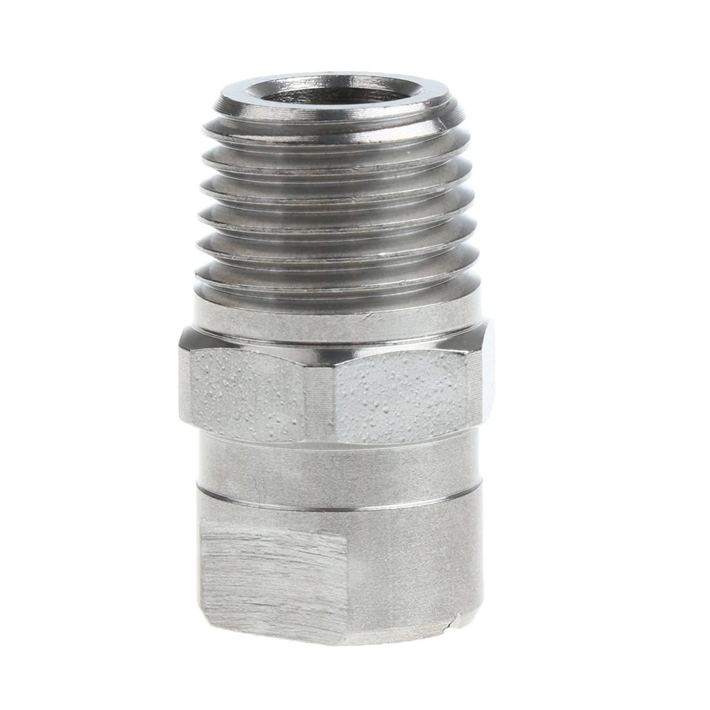 HU-SS6515 High Pressure Spray Nozzle Tip 1/4' Pressure Washer Accessories -  Stainless Steel