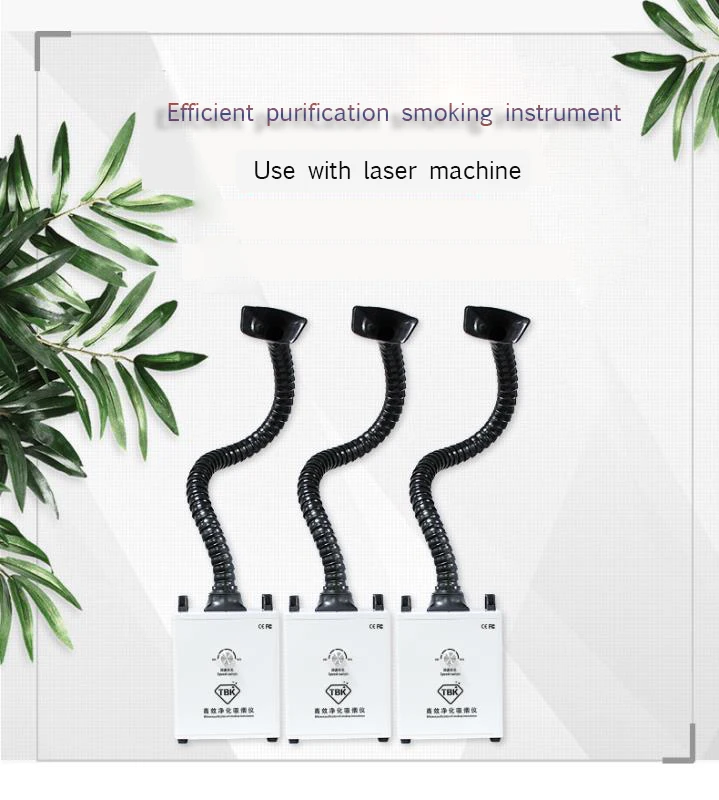 

TBK Fume Extractor 220V Smoking Instrument High Filtering Laser Machine Smoke Purifier Phone Repair Welding Smoke