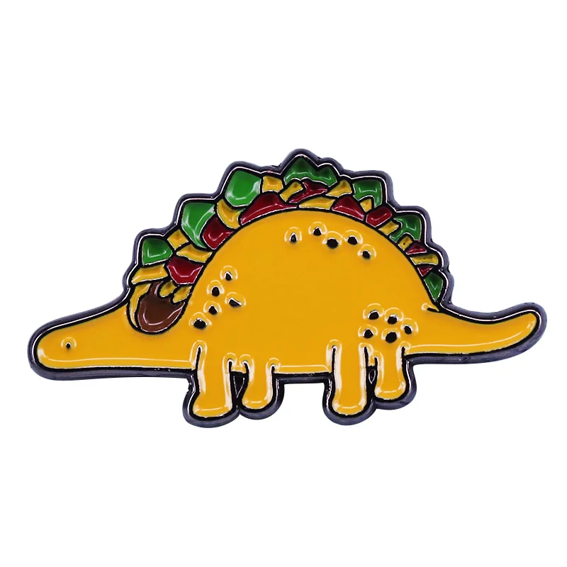 Taco Saurus Pin For ages no archaeologist could decide on what sauce should go on a Tacosaurus. Everyone was kinda interested.