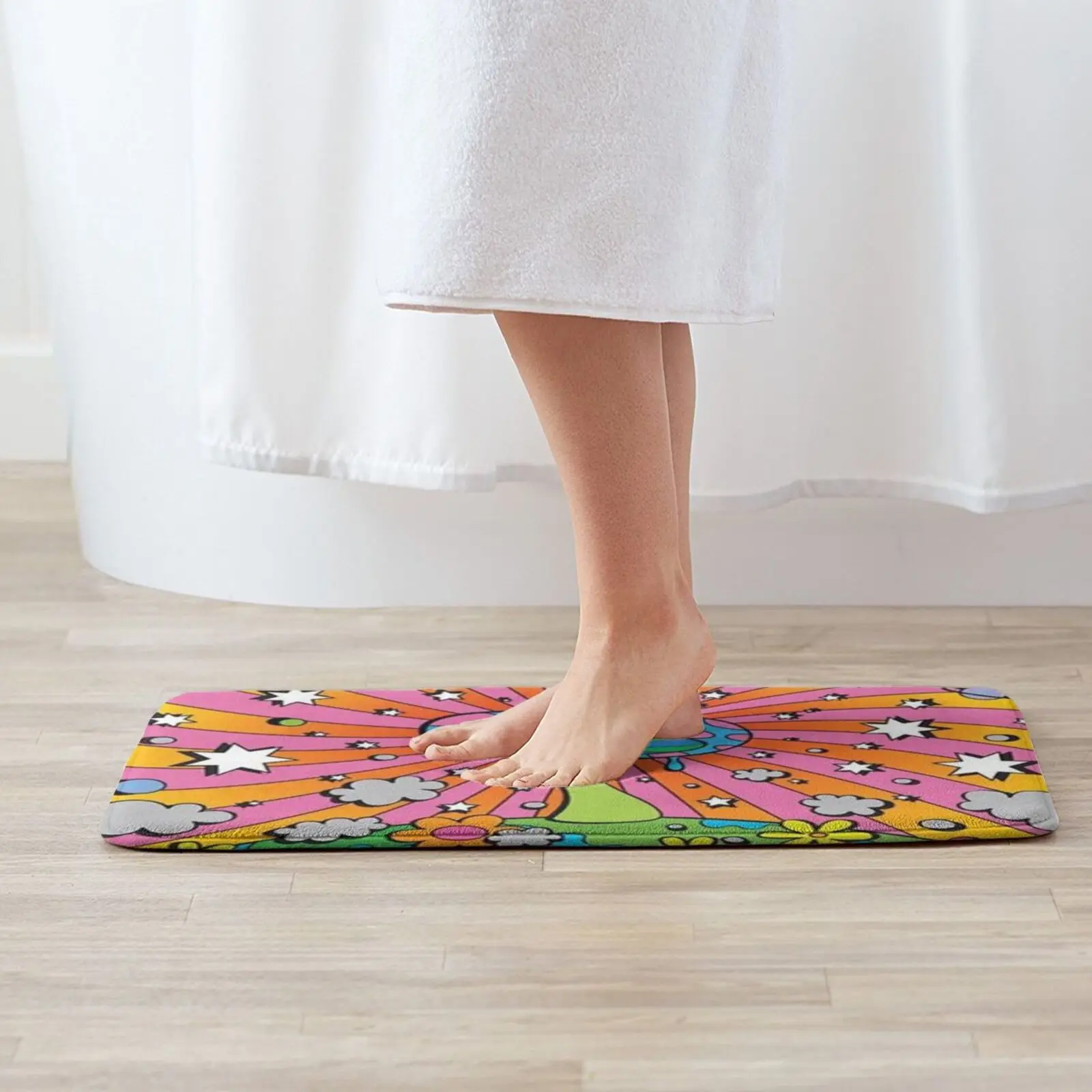 Y2k Mushroom Aesthetic Entrance Door Mat Bath Mat Rug 2 Wycked Aqua Teen Hunger Force Master Shake Meatwad Adult Swim Cartoon