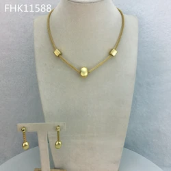 Yuminglai Dubai Costume Jewelry Simple Jewelry  for Everyday Use Women  FHK11588
