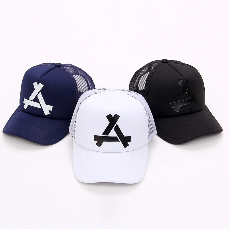 New Baseball Mesh Caps Fashionable Sports Hiphop Trucker Hat God Men Women Cap Ponytail Hat