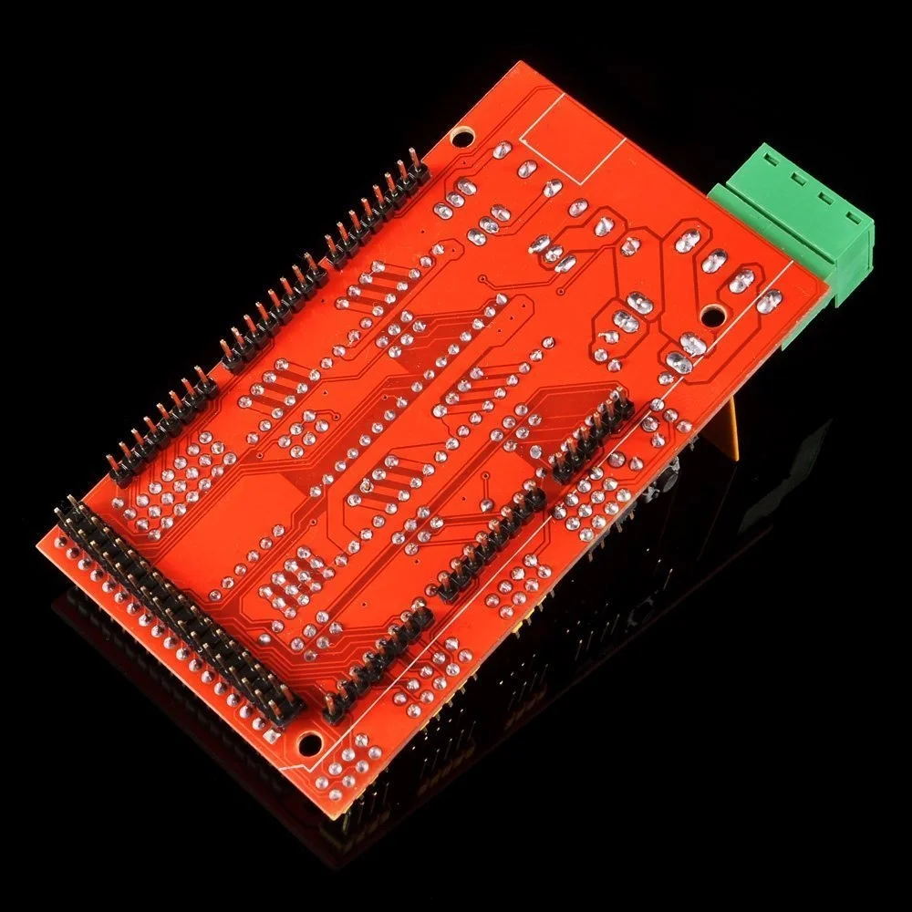 Kit de impressora 3d rampas 1.4 controlador + mega 2560 placa 5 pçs a4988 driver motor passo lcd 12864 para arduino reprap