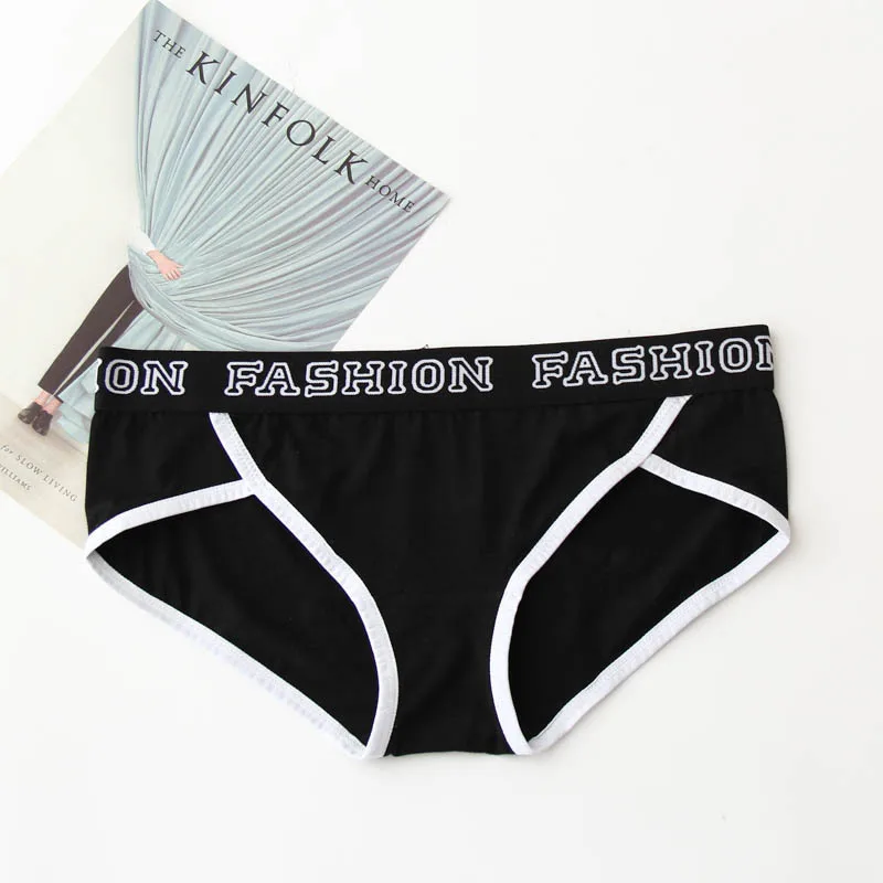 Panties for women cotton underpants ladies sexy underwear letters plus size lingerie female causal briefs women intimates