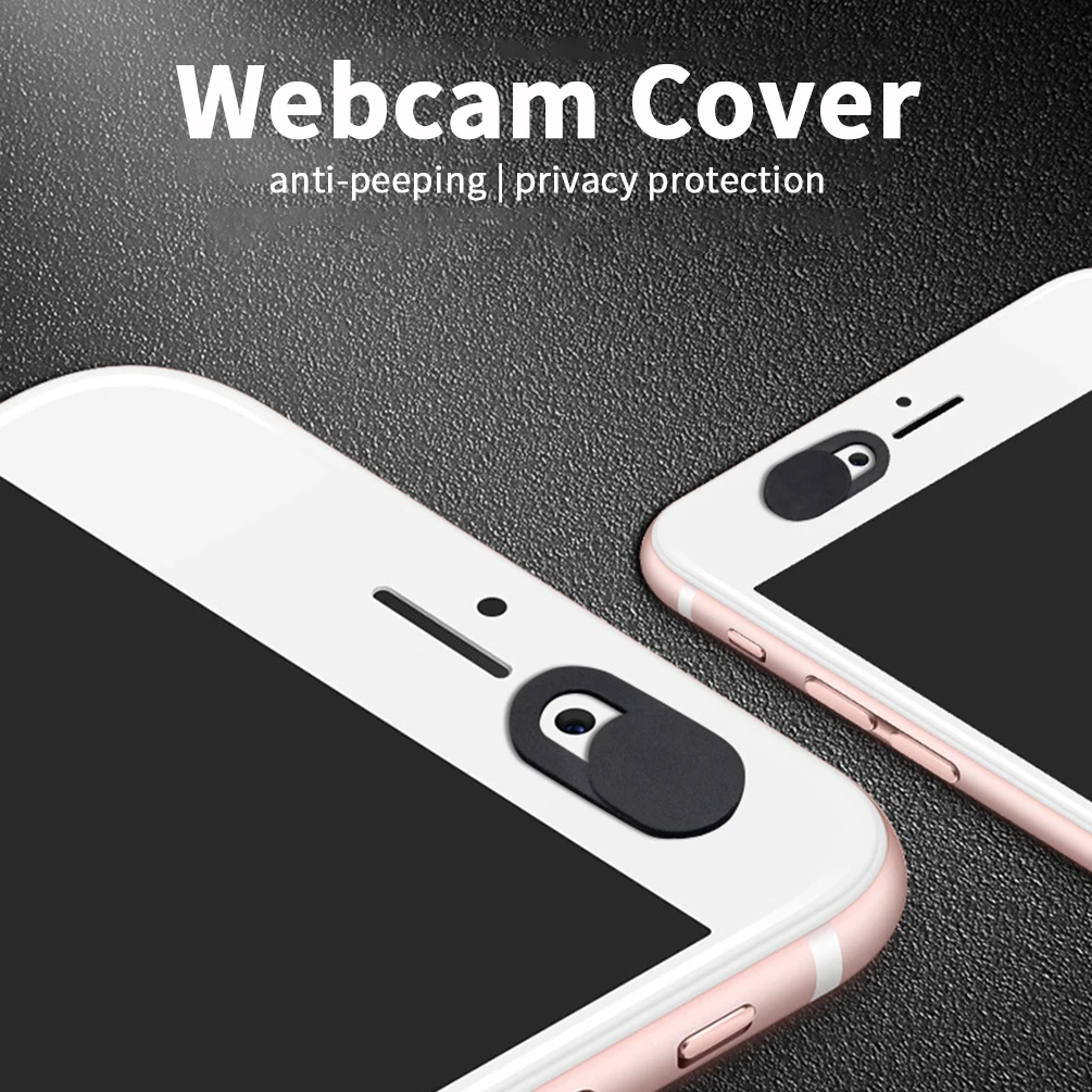 3/6Pcs Webcam Cover Universal Mobile Phone Privacy Sticker Plastic Shutter Slider Antispy Camera Cover for iPad Web PC Laptop