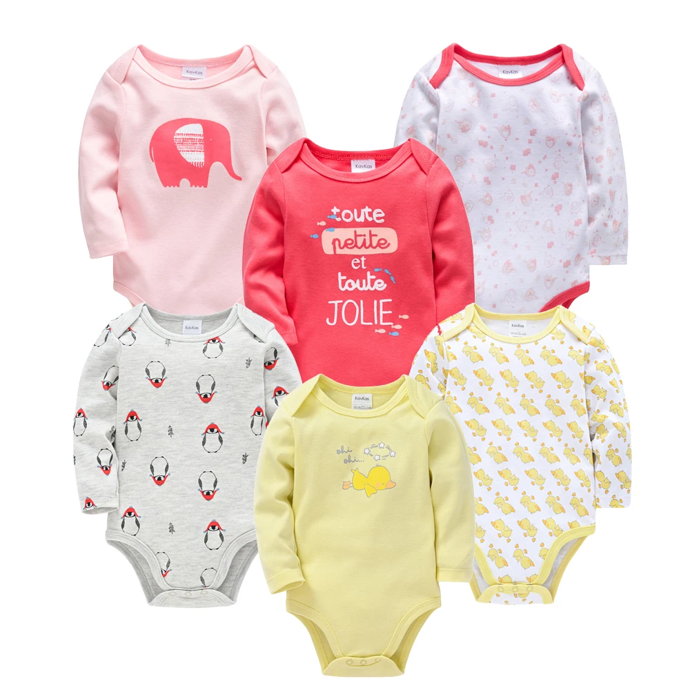 2023 Baby Bodysuit Long Sleeve Spring Autumn Girls Boys Clothes Body bebe Cartoon Printed 0-24 months Newborn Infant Outwear