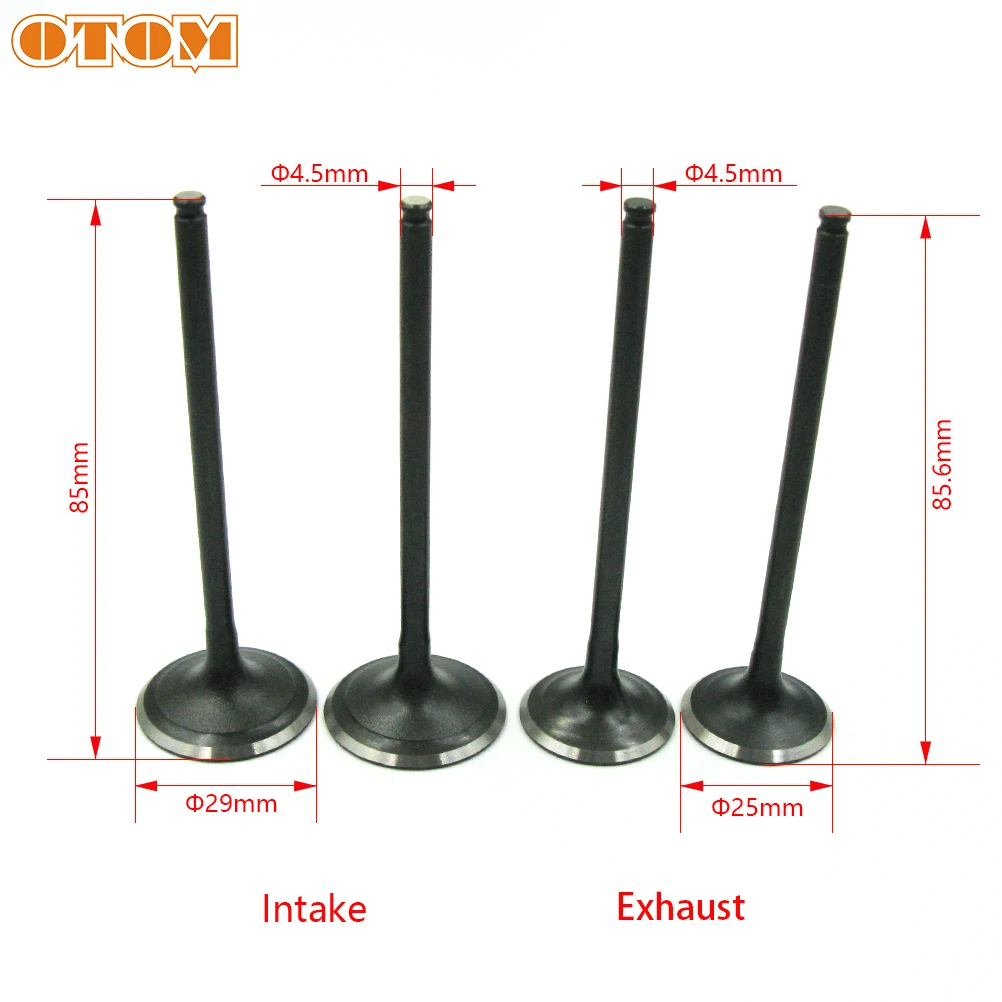 OTOM Motorcycle Parts Intake & Exhaust Valve Stem Kit For SUZUKI Djebel DR250 DR-Z 250 BX250 NINJA 250SL KAWASAKI KLX250 KLX300