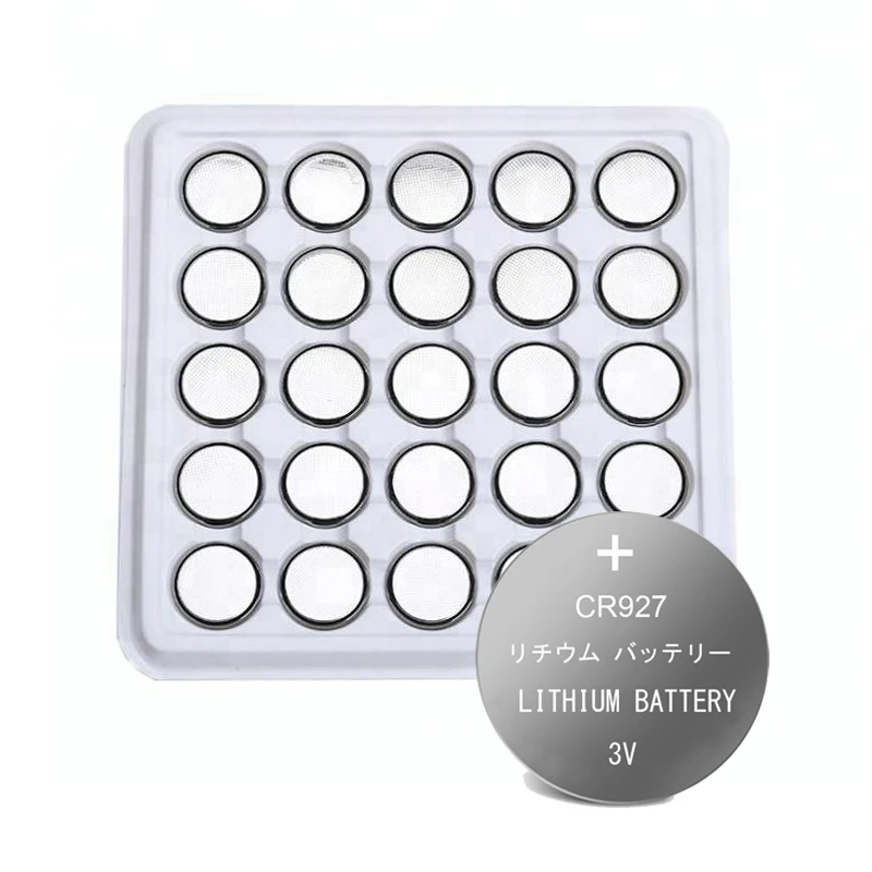 25PCS 3V CR927 Lithium Cell Coin Battery ECR927 5011LC DL927 BR927 KCR927 LM927 CR 927 Button Batteries For Watch Toy Remote