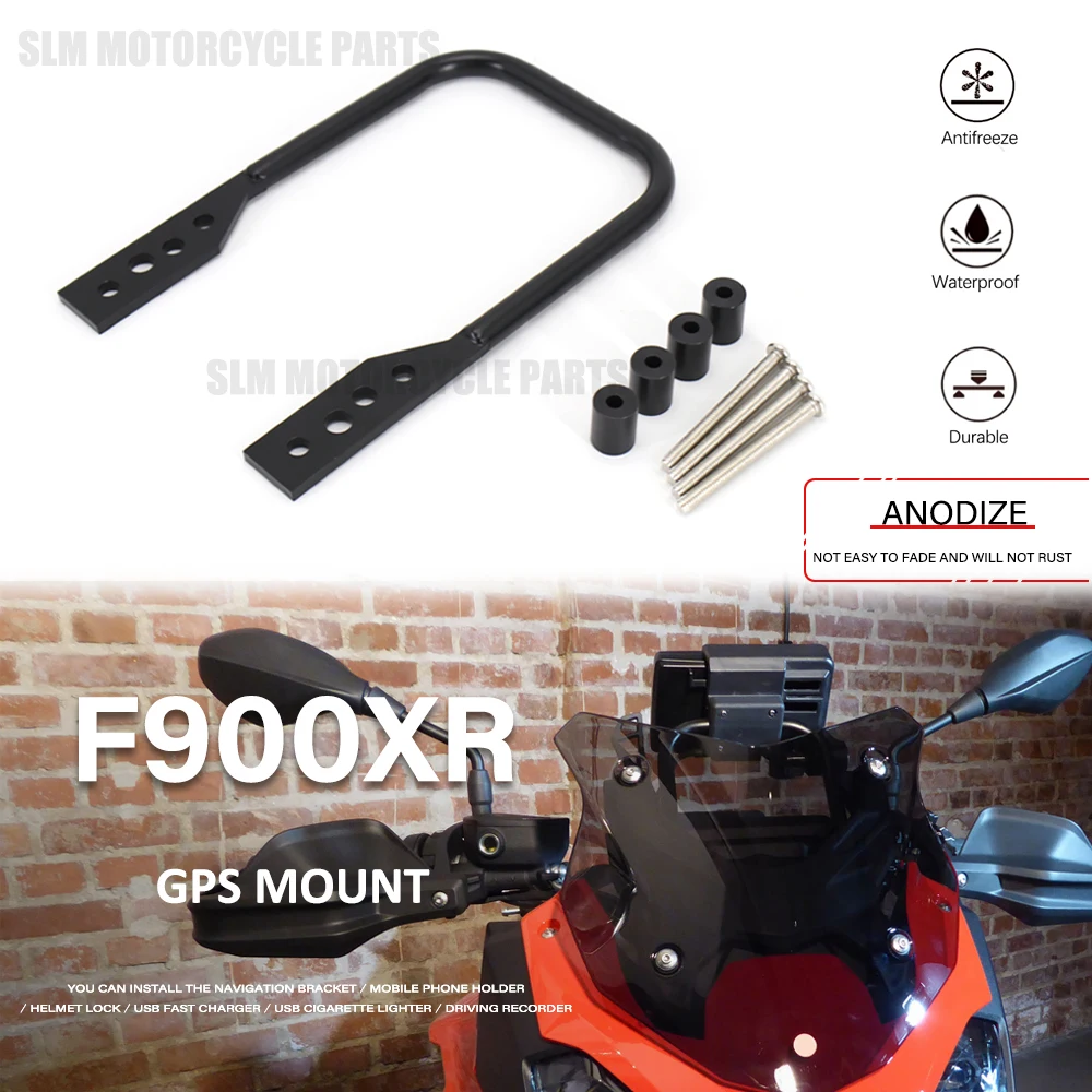 

New Motorcycle For BMW F900XR F 900 XR F900 XR f 900 xr GPS SMART PHONE Windshield Navigation GPS Plate Bracket Adapt Holder