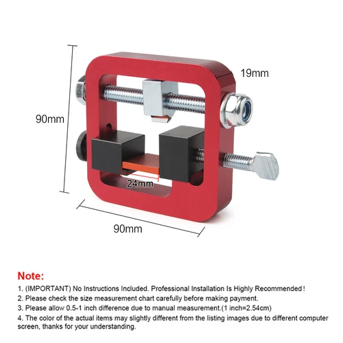 Imagen 2 del producto Herramienta de visión trasera Universal, herramienta de calibración de puntería, propulsor de estrella de puntería para campo de resorte Glock Sig 1911