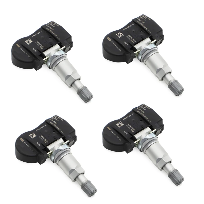 4 pcs 52933-2J100  Wheel Tire Pressure Monitor TPMS Sensor For Kia Sorento Hyundai Verna Solaris 529332J100