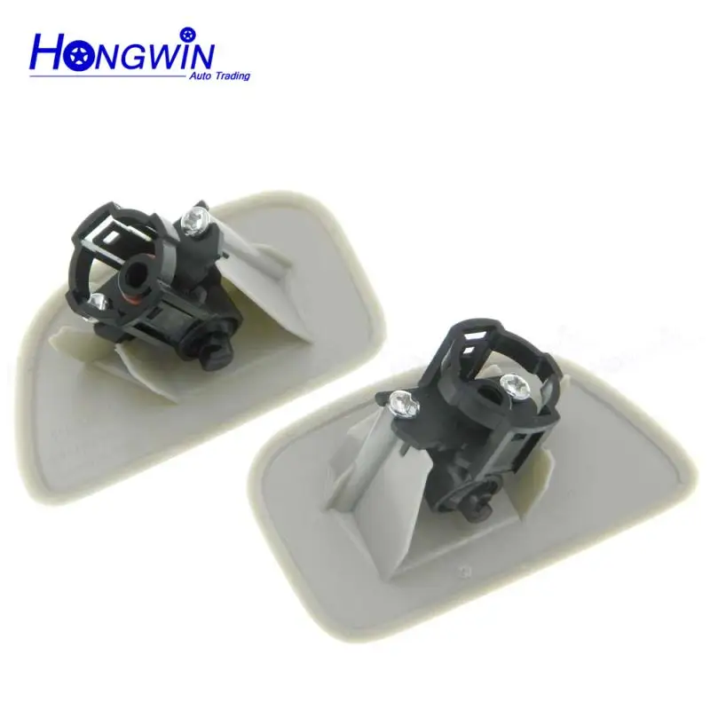 Bumper Headlight Headlamp Washer Nozzle Cover For Subaru For Forester 2005-2008 Unpainted Water Jet Sprayer Cap 86636-SA240