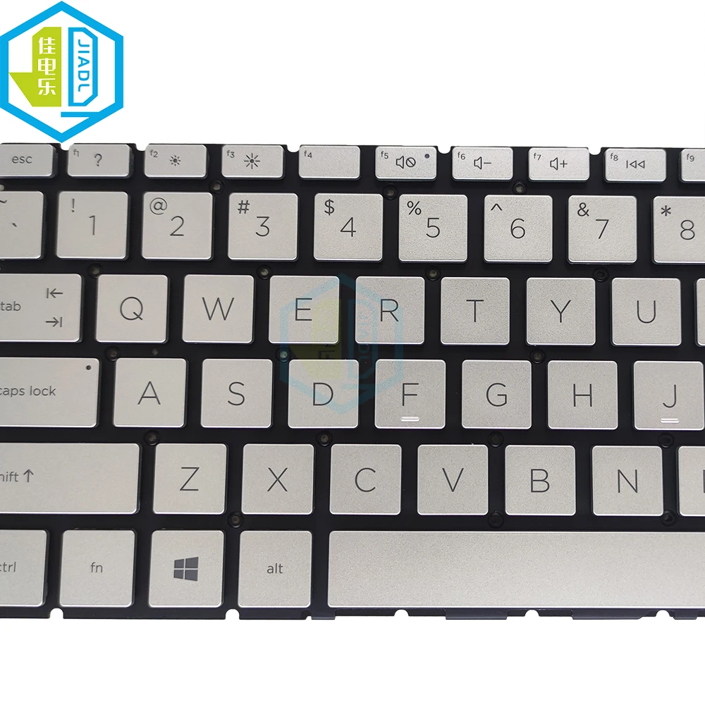 Imagem -04 - Inglês Teclado Substituição para hp Pavilion Prata M46255001 Hpm19n8 6037b0214801 15-er 15t-er Teclado de Computador us