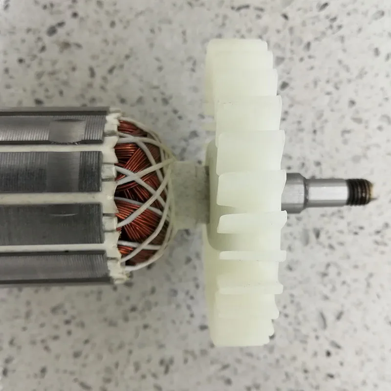 AC220-240V Armature โรเตอร์ Anchor Stator แทนที่ Makita GA5010โรเตอร์เครื่องบดมุมอุปกรณ์เสริม