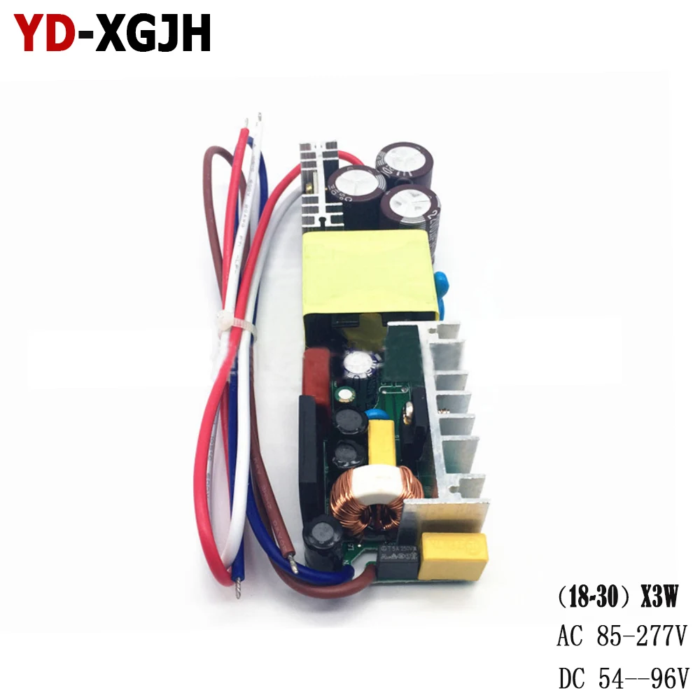 High PF Constant Current LED Driver 300mA600mA 3W 10W 20W 30W 40W 50W 60W 1-2x3w 6-10x3w for 18-30x3W Lamp Lighting Transformers