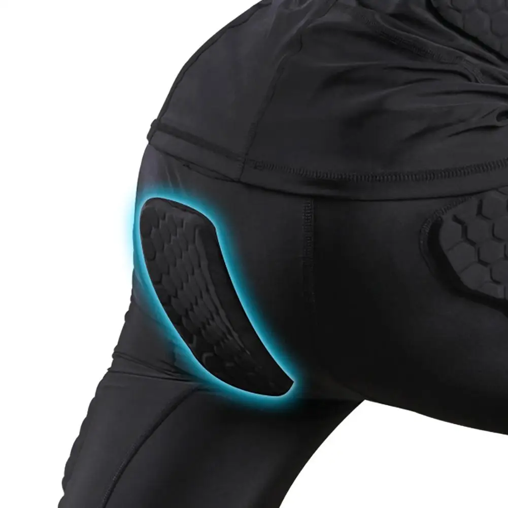 Anti collision Men Soccer Football Basketball Padded Shorts