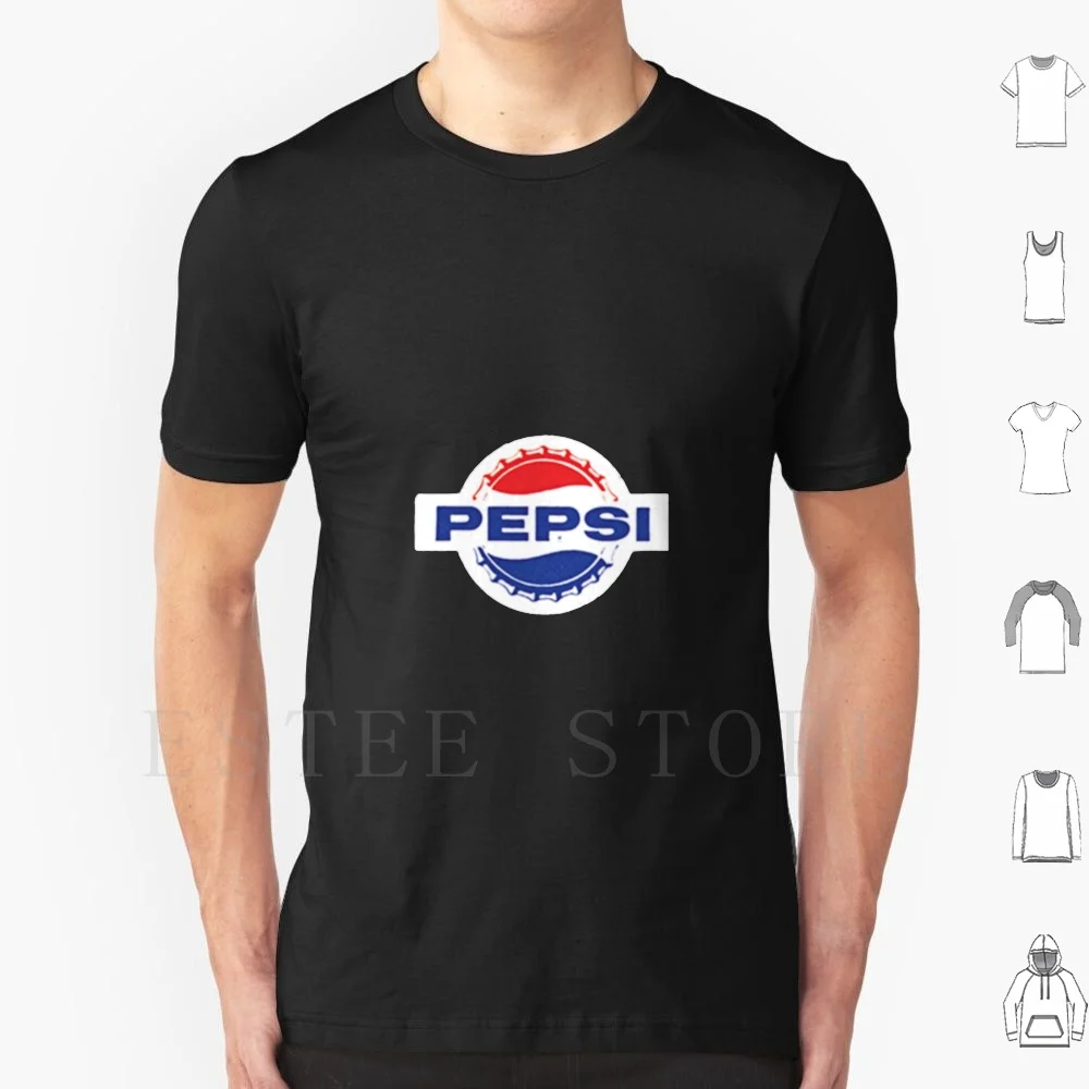 Logo T Shirt Print Cotton Dr Pepper Drpepper Logo Brand Cola Pop Soda Cool Retro Vintage American Branded Established Wendys