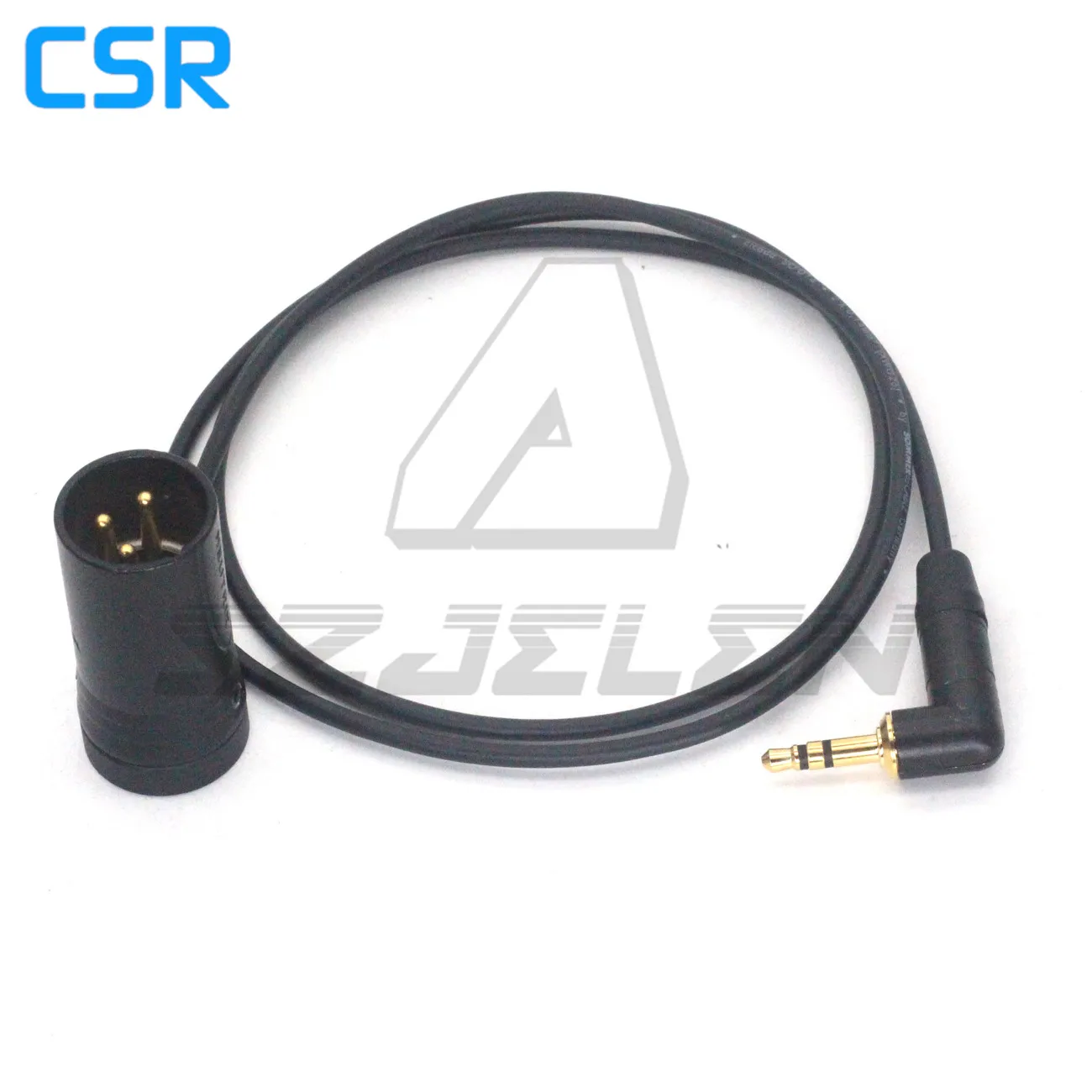 Imagem -02 - Cabo de Áudio Baixo-perfil Xlr Neutrik 3pin Xlr Macho para Linha de Áudio 3.5 Use Sommer Sod14