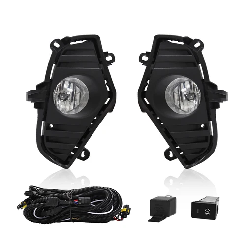Imagen 1 del producto Conjunto de lámpara antiniebla de coche para Toyota RAV4 2019 2020 2021, luz de conducción, lámpara Hglógena automática, luz LED diurna