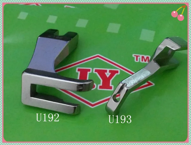 

DY synchronous car thick material leather bag presser foot no trace bottom without teeth flat presser foot U192 U193