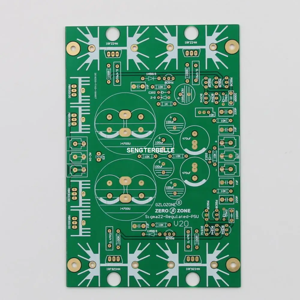 Hifi PSU Sigma22 Series Regulated Servo Linear Power Supply Board / Kit /PCB  +/-DC5V-36V Out