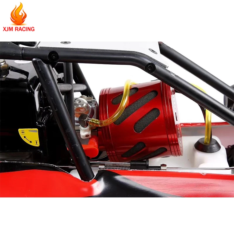 CNC Metal elewacja kąt zespół filtra powietrza zestaw do 1/5 Hpi Rofun Baha Rovan Kingmotor Baja 5b 5t 5sc 4wd Rc wyścigi części samochodowych