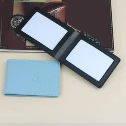 Pu Leather Ultra-thin Driver License Holder Driving License Case ID Bag DIY Cover for Car Driving Documents Folder Wallet Unisex