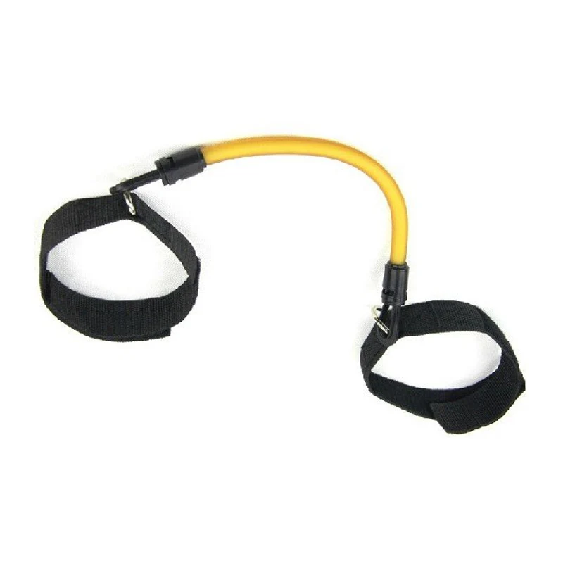 

Latex Rubber 1 Shape String Chest Developer Leg Strength Training Gym Resistance Band Tensile Tubes Taekwondo Thai Boxing