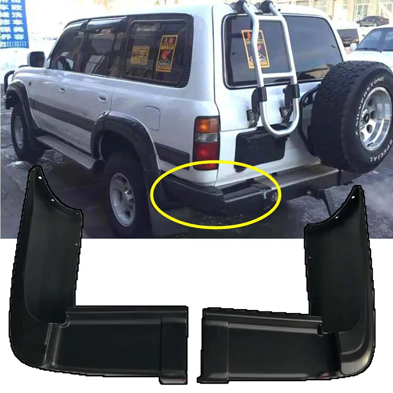 

ABS Car Rear Bumper Splitters Diffuser For TOYOTA Land Cruiser FJ80 LC80 4500