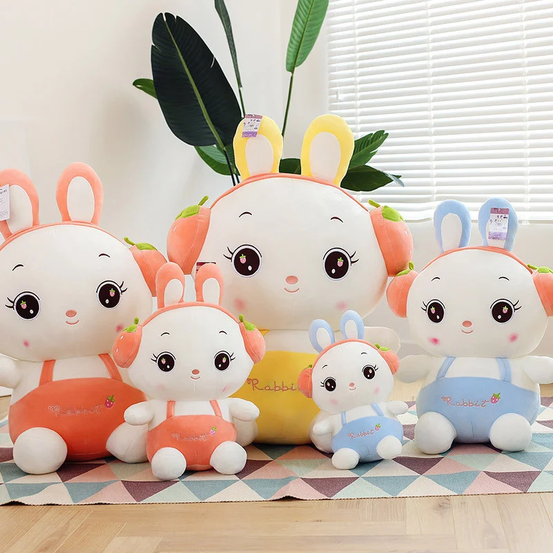 

Cute Stuffed Rabbit Plush Soft Toys Bunny Kids Pillow Doll Creative Gifts For Children Baby Accompany Sleep Toy40/55/70cm