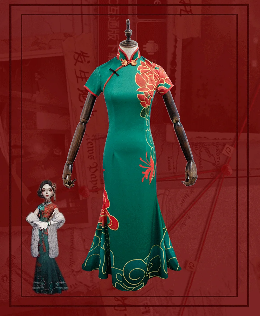 

Game Identity V The Geisha Michiko Cosplay Costume Thirteen niang for Halloween Christmas Party Masquerade Anime Shows