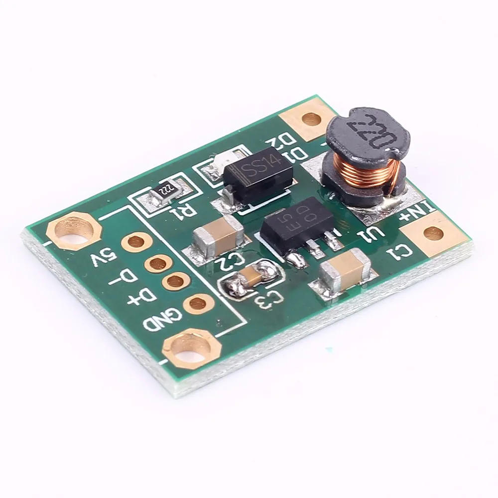 DC-DC Step Up/Down Power Supply Module Buck Boost Converter Voltage Stabilizer 1V-5V to 5V/7V-28V to 5V