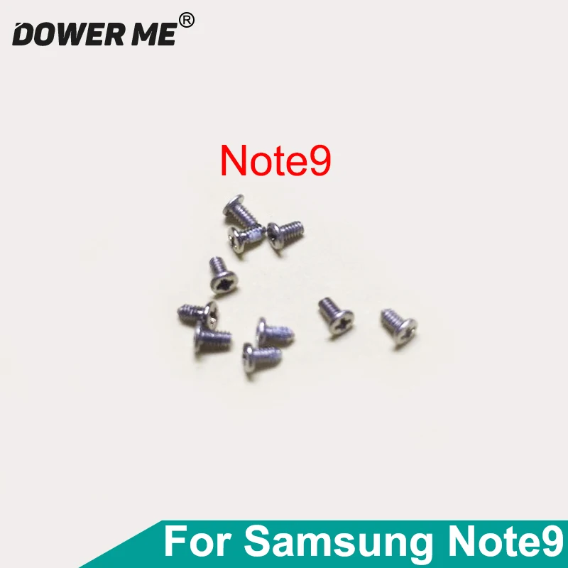 Dower Me 100 adet/grup Orijinal Yeni Somun Vidaları Samsung Galaxy Note9 Not 9 SM-N9600