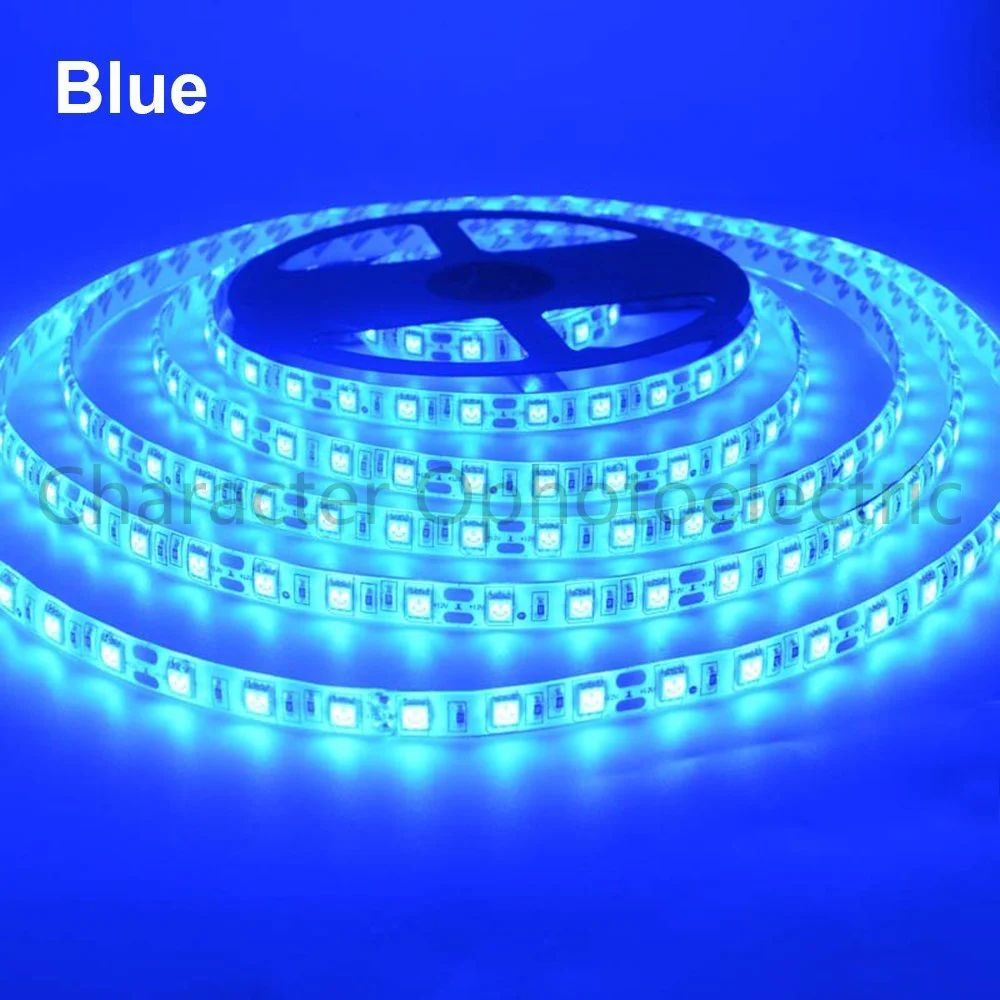 LED Flexible Strip Lights, 300 LEDs SMD 5050, 12V DC Waterproof Light Strips, RGB LED Light Strip Kit with 44Key Remote Controll
