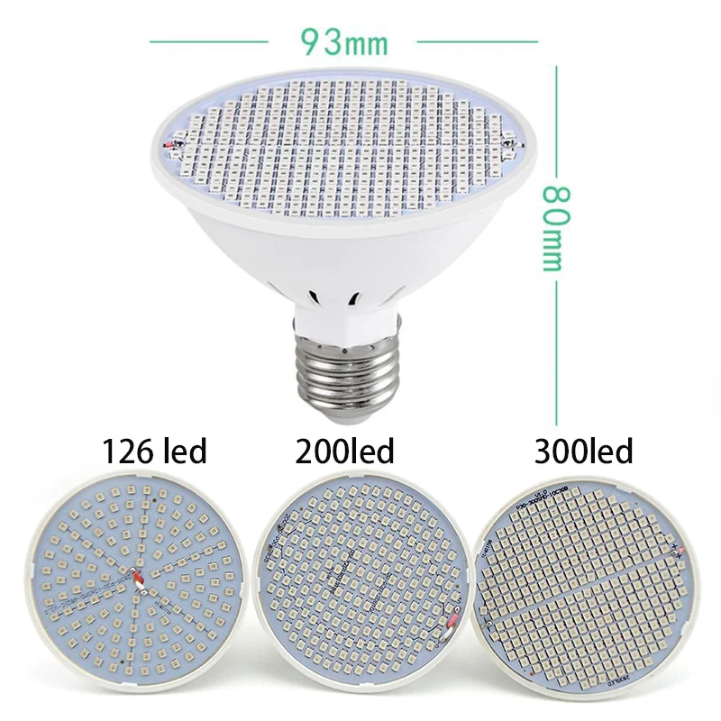 LED Plant Grow light  full spectrum Flower growing lamp bulb E27 for indoor plant bulbs phyto lamp Hydroponic lighting