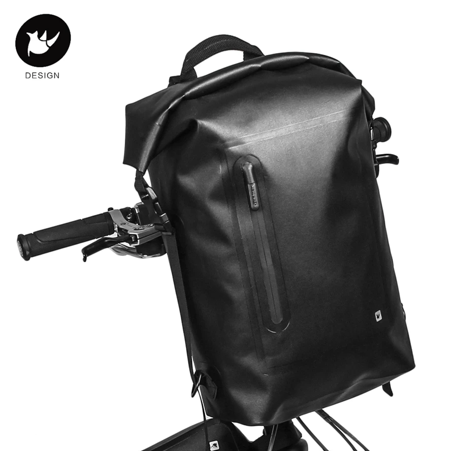 Rhinowalk 20L Waterproof Bike Handlebar Bags Multifunction MTB Road Bicycle Backpack Pannier Rear Rack Bag Cycling Rear Seat Bag