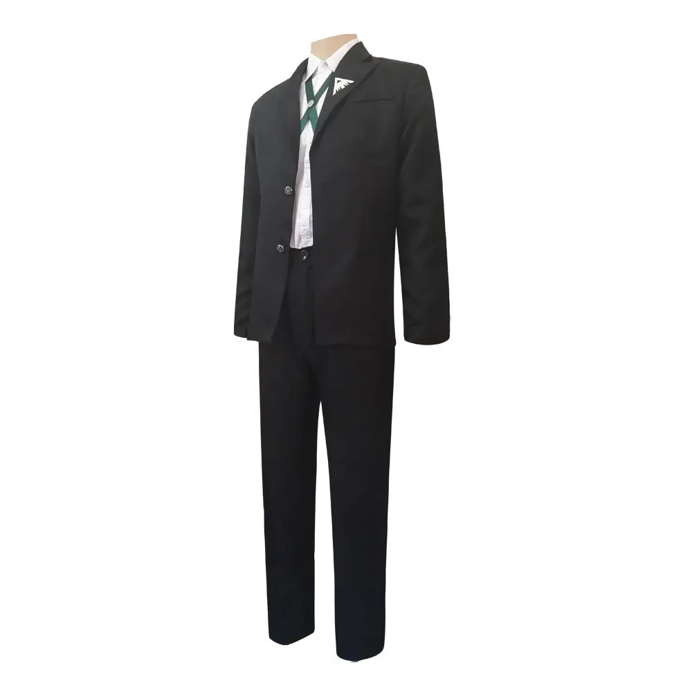 Anime Danganronpa Byakuya Togami Cosplay Costume Short Wig Dangan Ronpa Men Women Uniform Jacket Shirt Pants Halloween Outfit