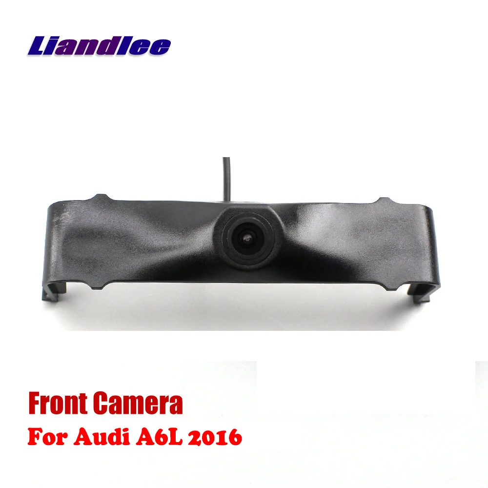 Embedded Car Front View Camera For Audi A6 C8/4K 2019-2025 Auto Parking Accessories Waterproof Night Vision RCA AUX HD CCD CAM