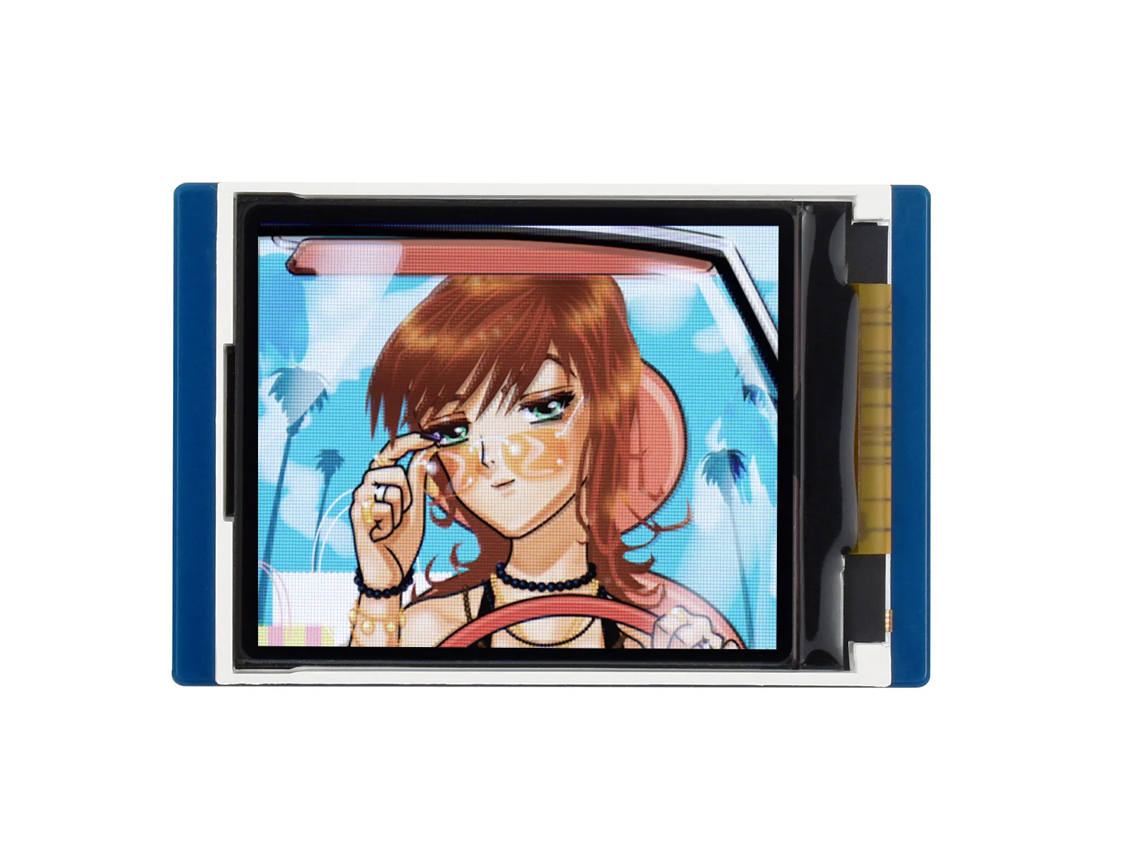 Módulo de Display LCD Waveshare, Interface SPI Embutida, Raspberry Pi Pico, 65K Cores RGB, 160x128 Pixels, 1.8 ", ST7735S