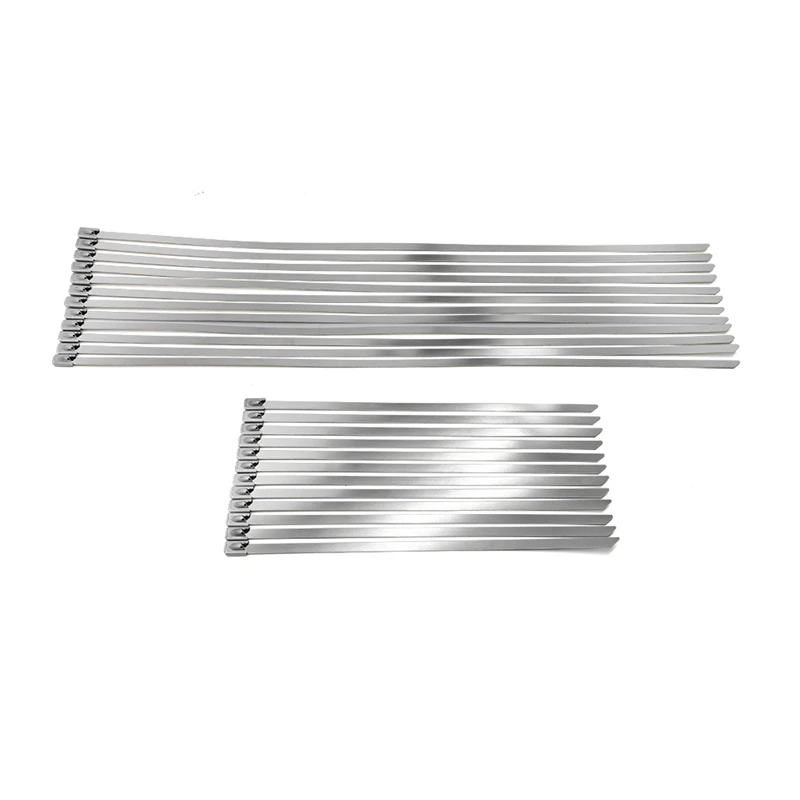 10/24pcs ATV Automotive Stainless Steel CV Half Shaft Boot Band Clamp Buckle Small Large Bands