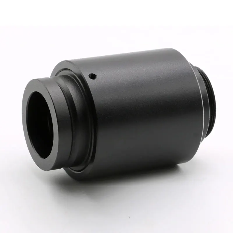 C-Mount Microscope Connector Adapter Thread Interface Connect CCD Camera for Zeiss Trinocular Microscopio Magnification 1x